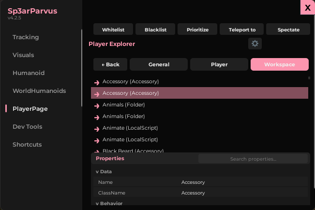 Data Explorer view 3